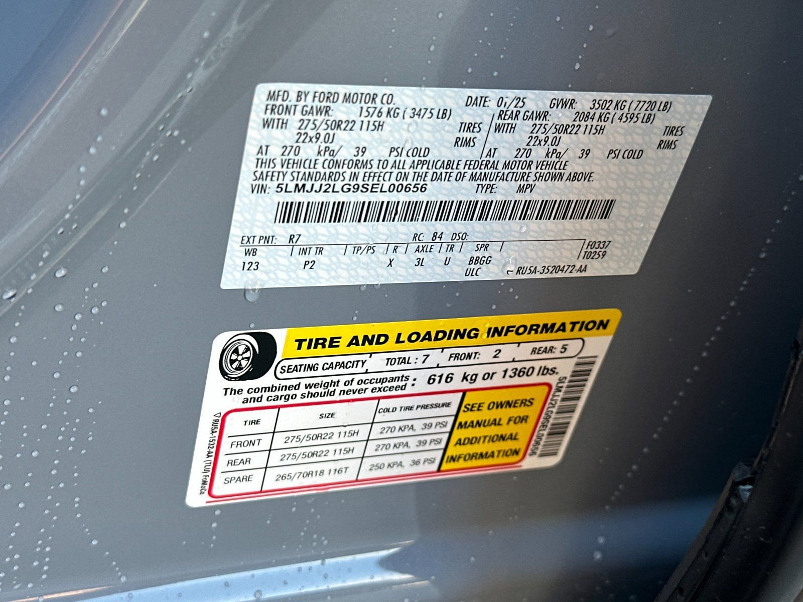 Used 2025 Lincoln Navigator Reserve w/ Jet Appearance Package image 37