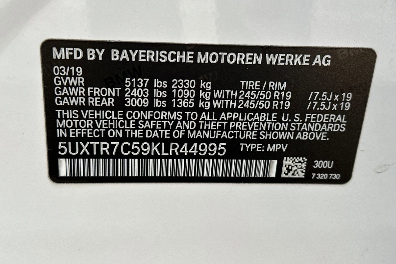 Used 2019 BMW X3 sDrive30i w/ Driving Assistance Package image 39