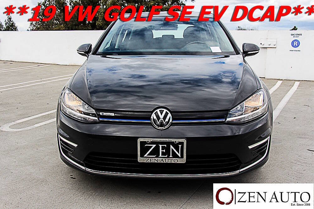 Used 2019 Volkswagen e-Golf SE w/ Driver Assistance Package image 2