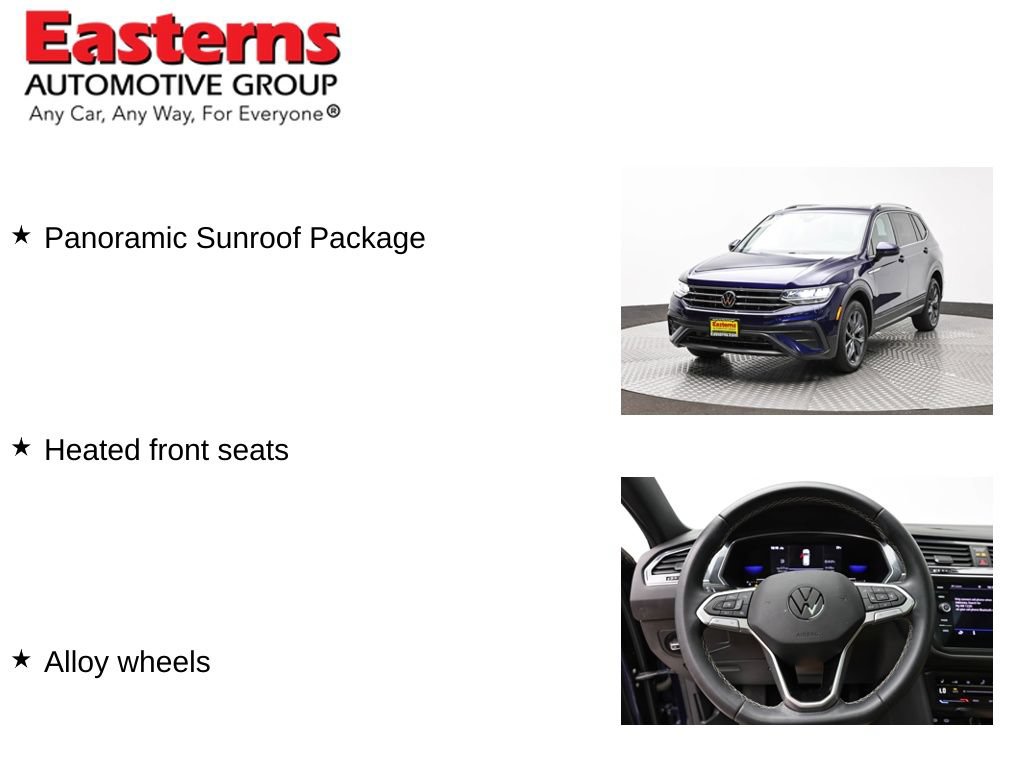 Used 2022 Volkswagen Tiguan SE w/ Panoramic Sunroof Package AWD/4WD image 22