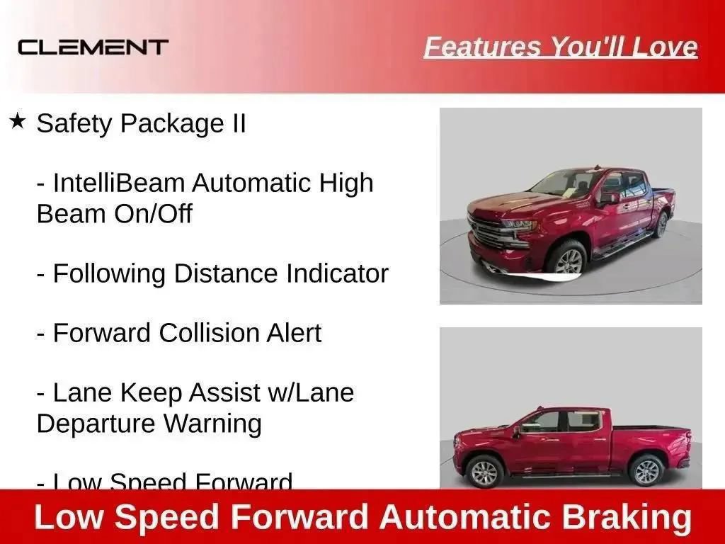 Used 2019 Chevrolet Silverado 1500 High Country w/ Technology Package AWD/4WD image 68