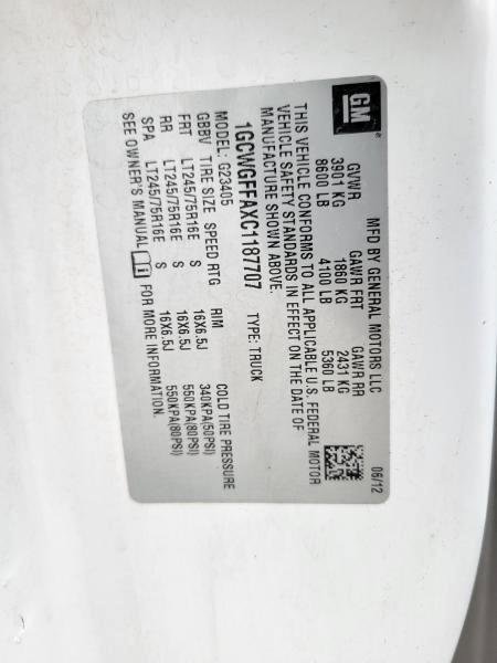 Used 2012 Chevrolet Express 2500 w/ Power Package image 33