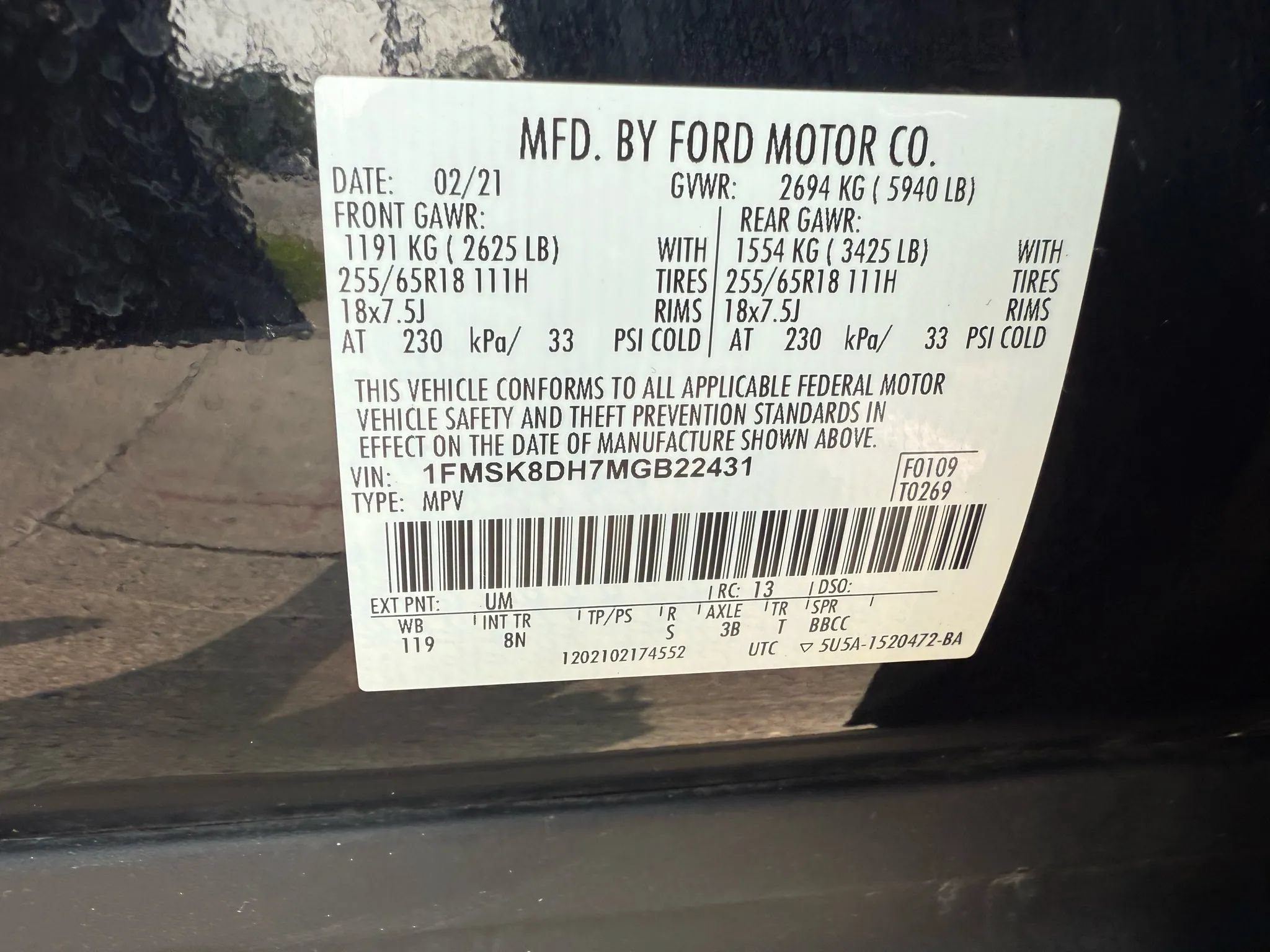 Used 2021 Ford Explorer XLT AWD/4WD image 33
