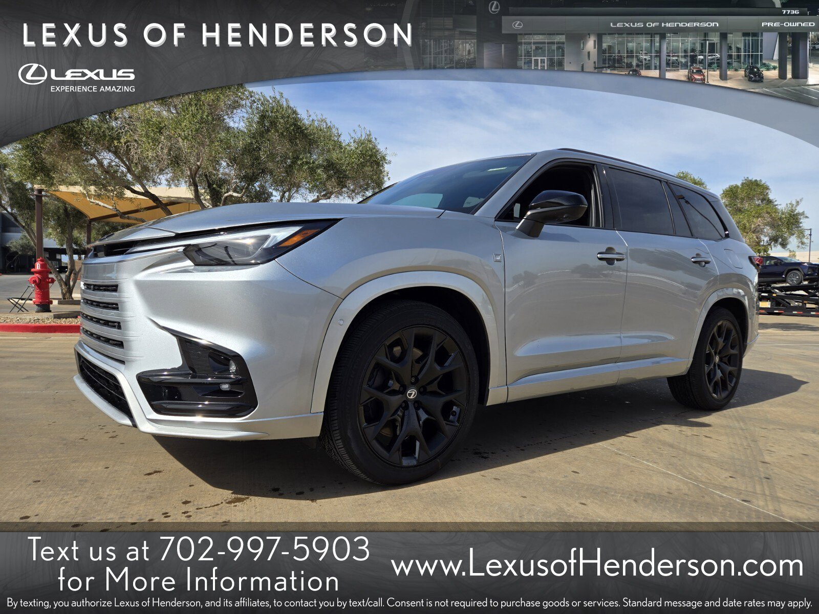 New 2026 Lexus TX 350 AWD