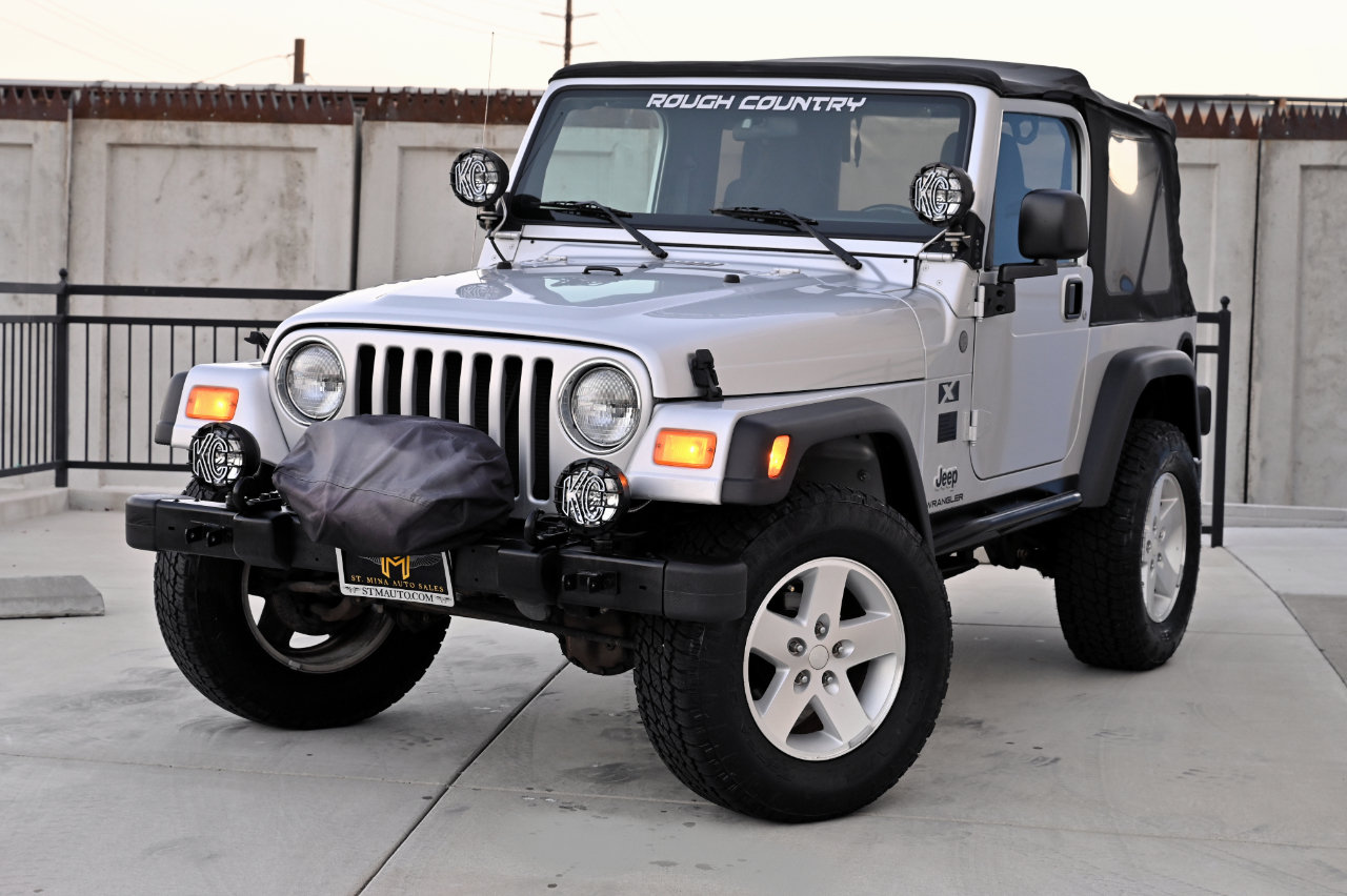 Used 2004 Jeep Wrangler X w/ Full Face Tire & Wheel Group AWD/4WD image 12