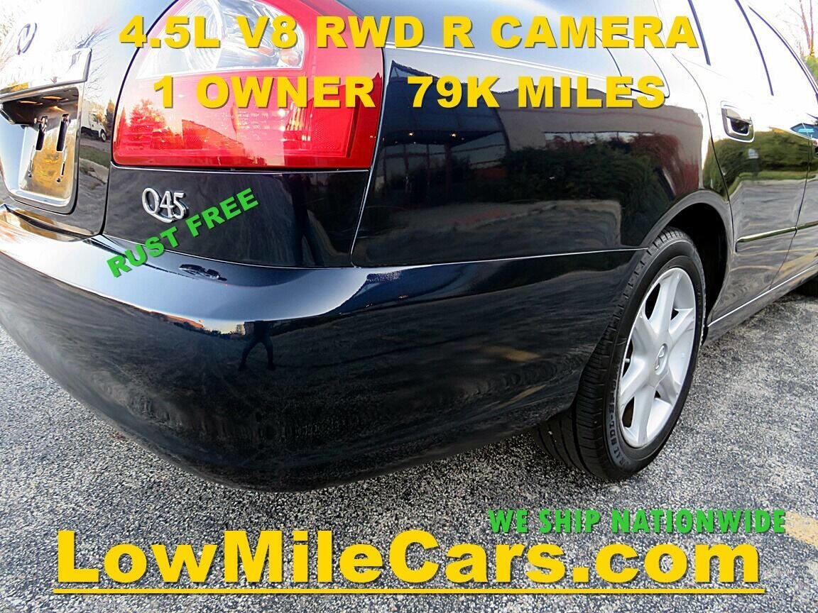 Used 2004 INFINITI Q45 Luxury RWD image 34