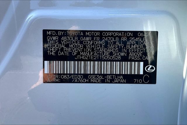New 2026 Lexus IS 350 F Sport w/ Technology Package AWD/4WD image 14