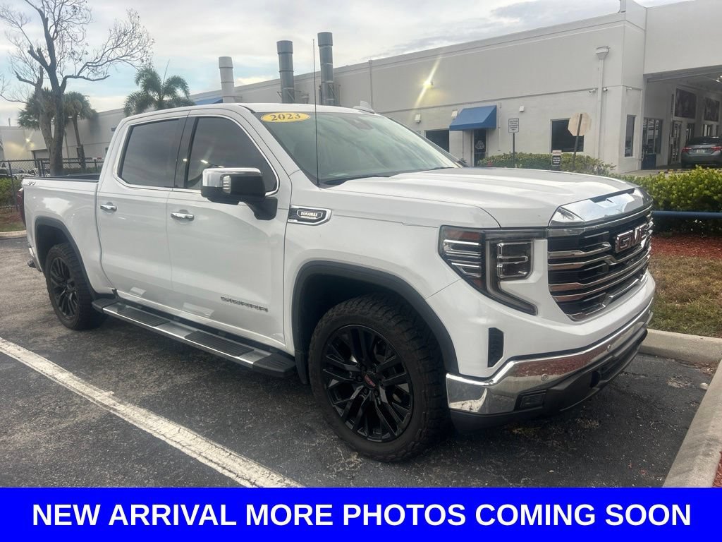 Used 2023 GMC Sierra 1500 SLT w/ SLT Premium Plus Package AWD/4WD image 1