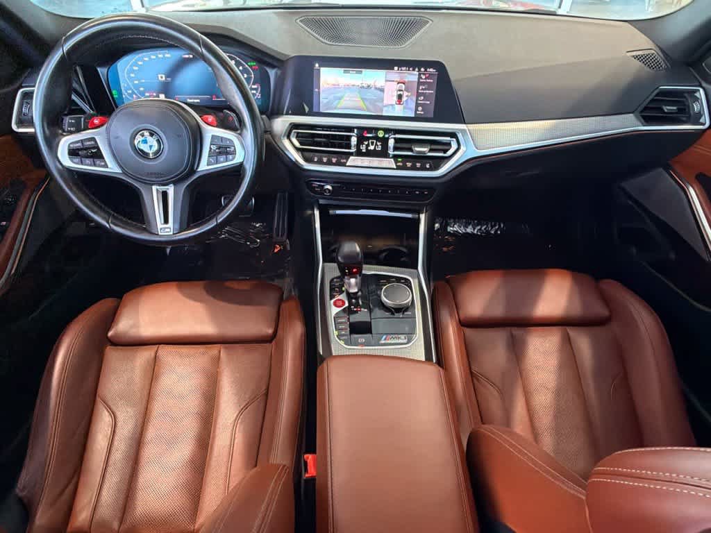 Used 2021 BMW M3 Competition w/ Parking Assistance Package RWD image 32