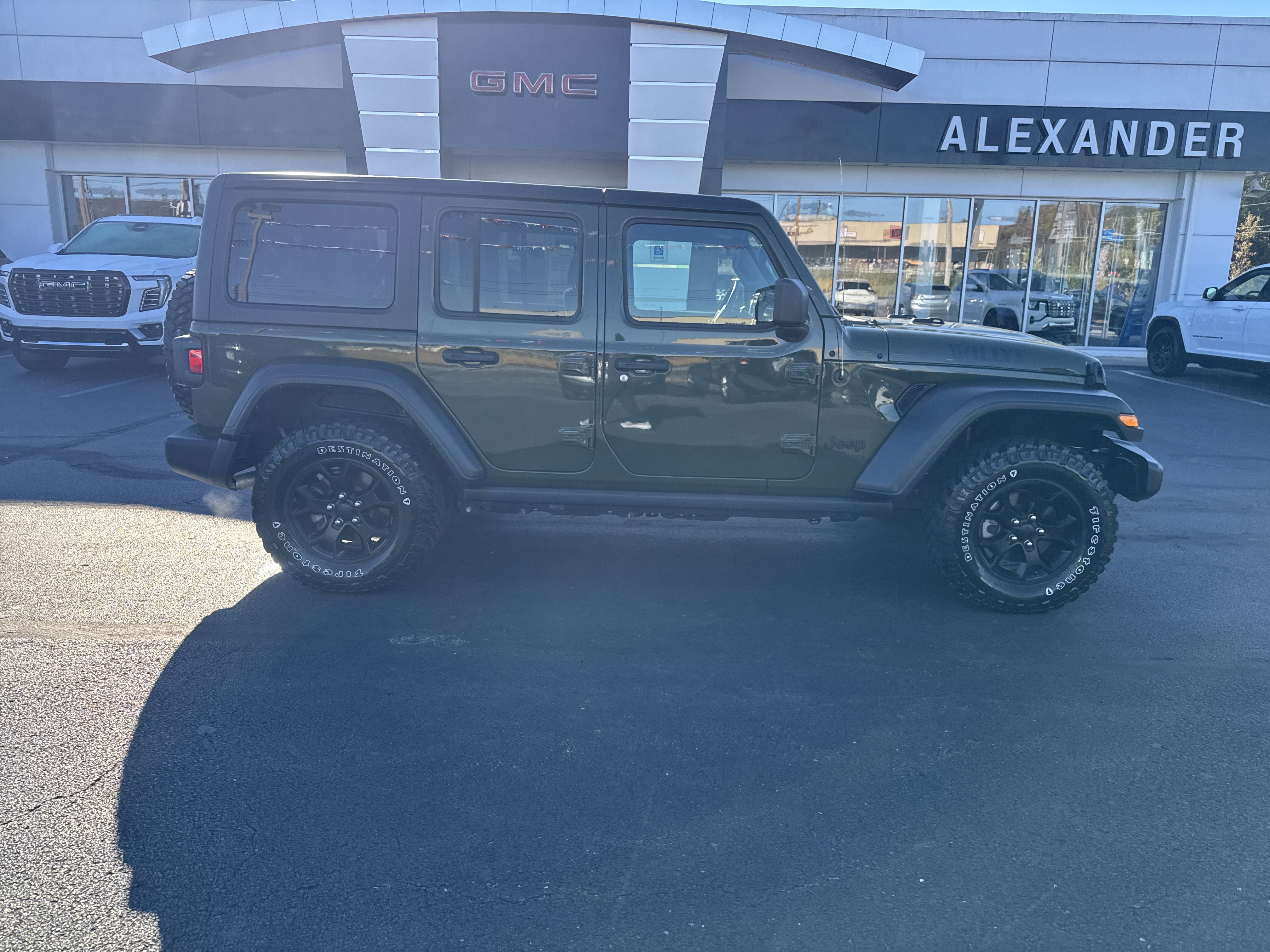 Used 2021 Jeep Wrangler Unlimited Sport image 2