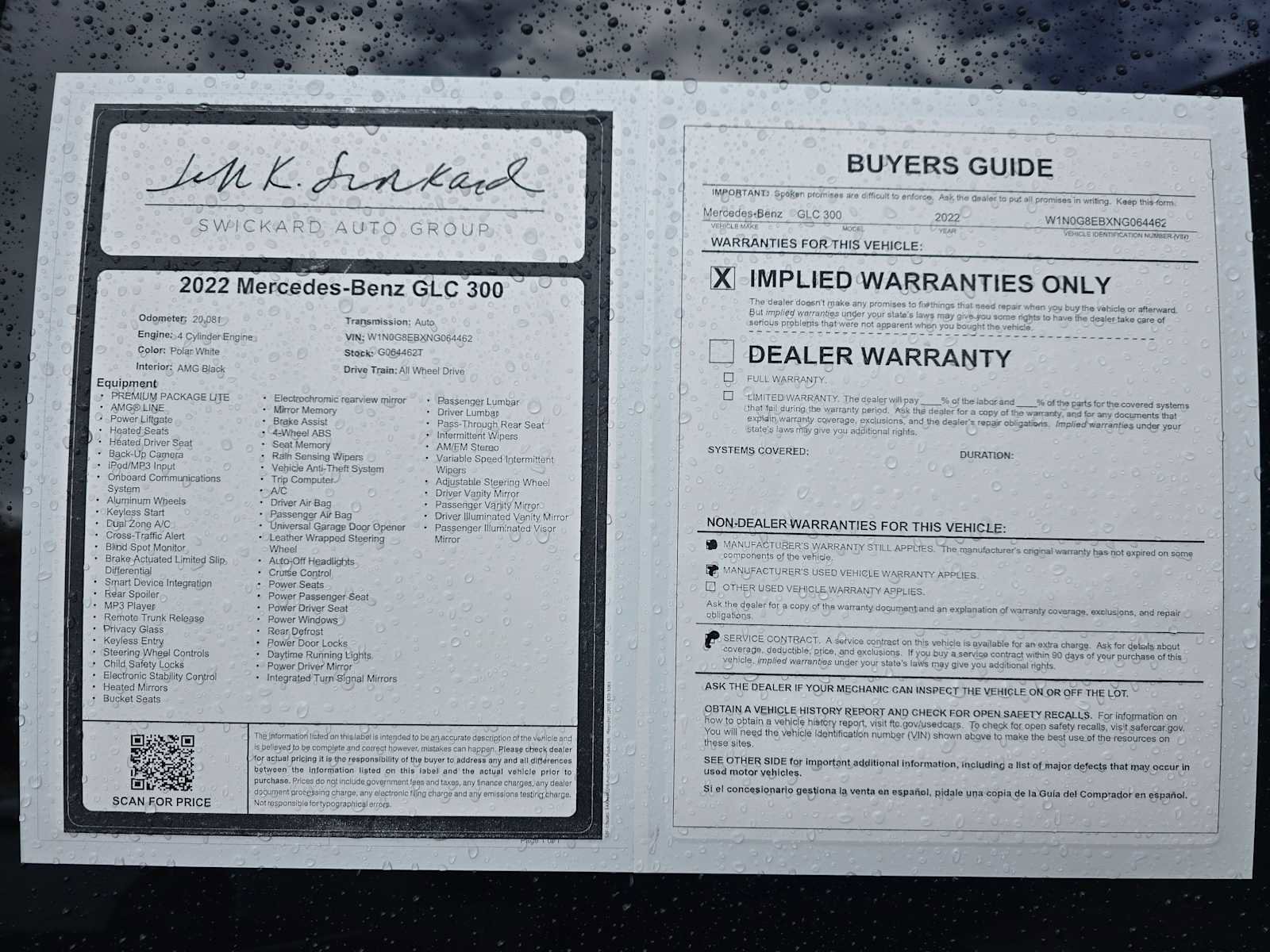 Certified 2022 Mercedes-Benz GLC 300 4MATIC image 19