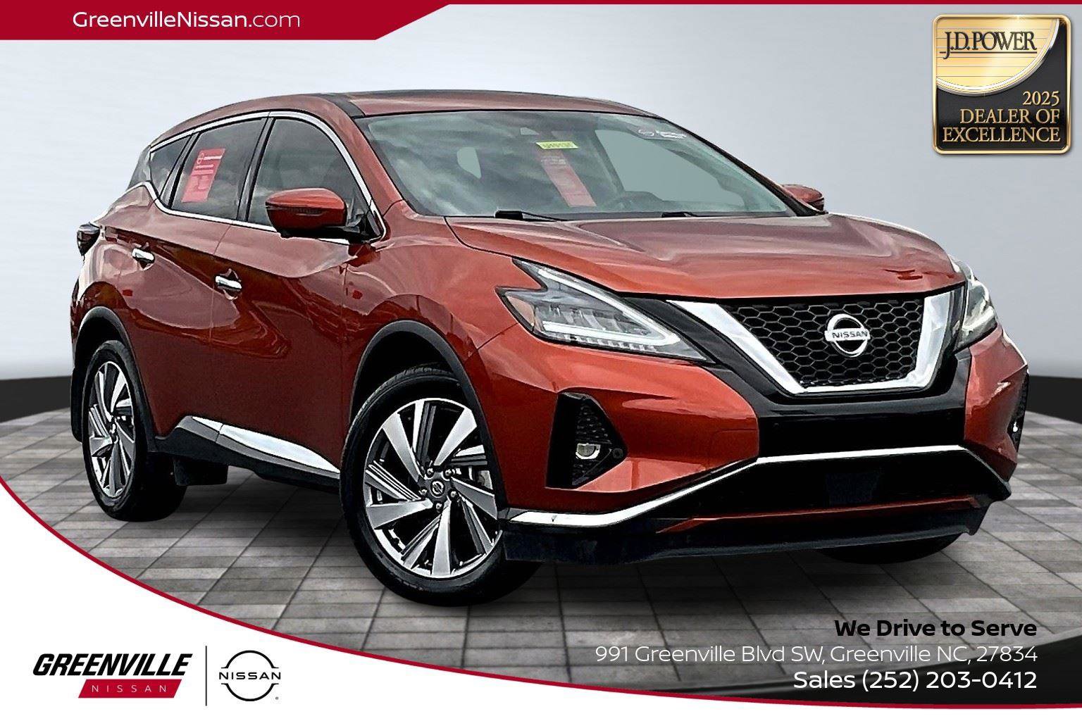 Used 2021 Nissan Murano SL w/ SL Moonroof Package