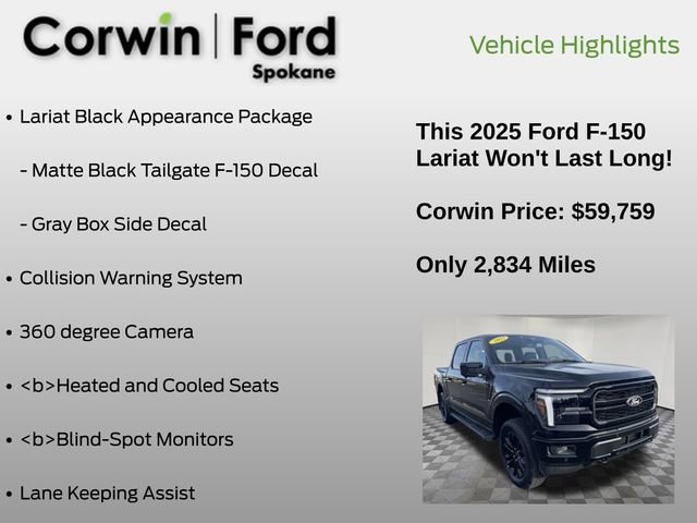 Certified 2025 Ford F150 Lariat image 13