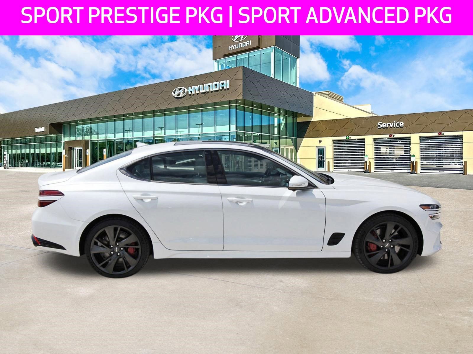 Used 2023 Genesis G70 3.3T w/ Sport Prestige Package image 4