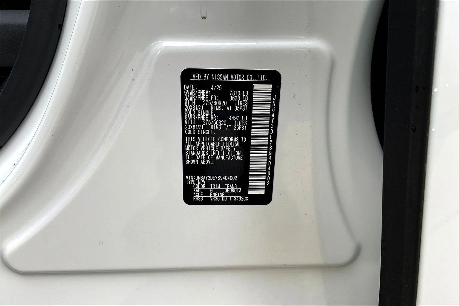 Used 2025 Nissan Armada PRO-4X w/ Pro-4X Premium Package image 44