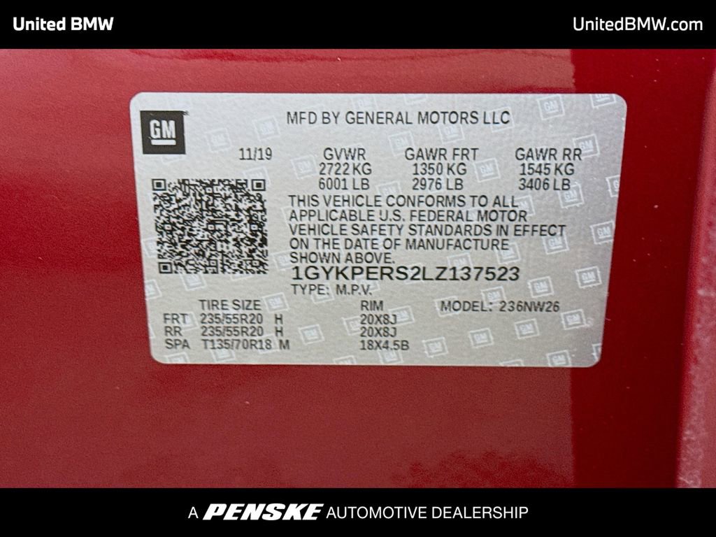 Used 2020 Cadillac XT6 Premium Luxury w/ Platinum Package FWD image 16