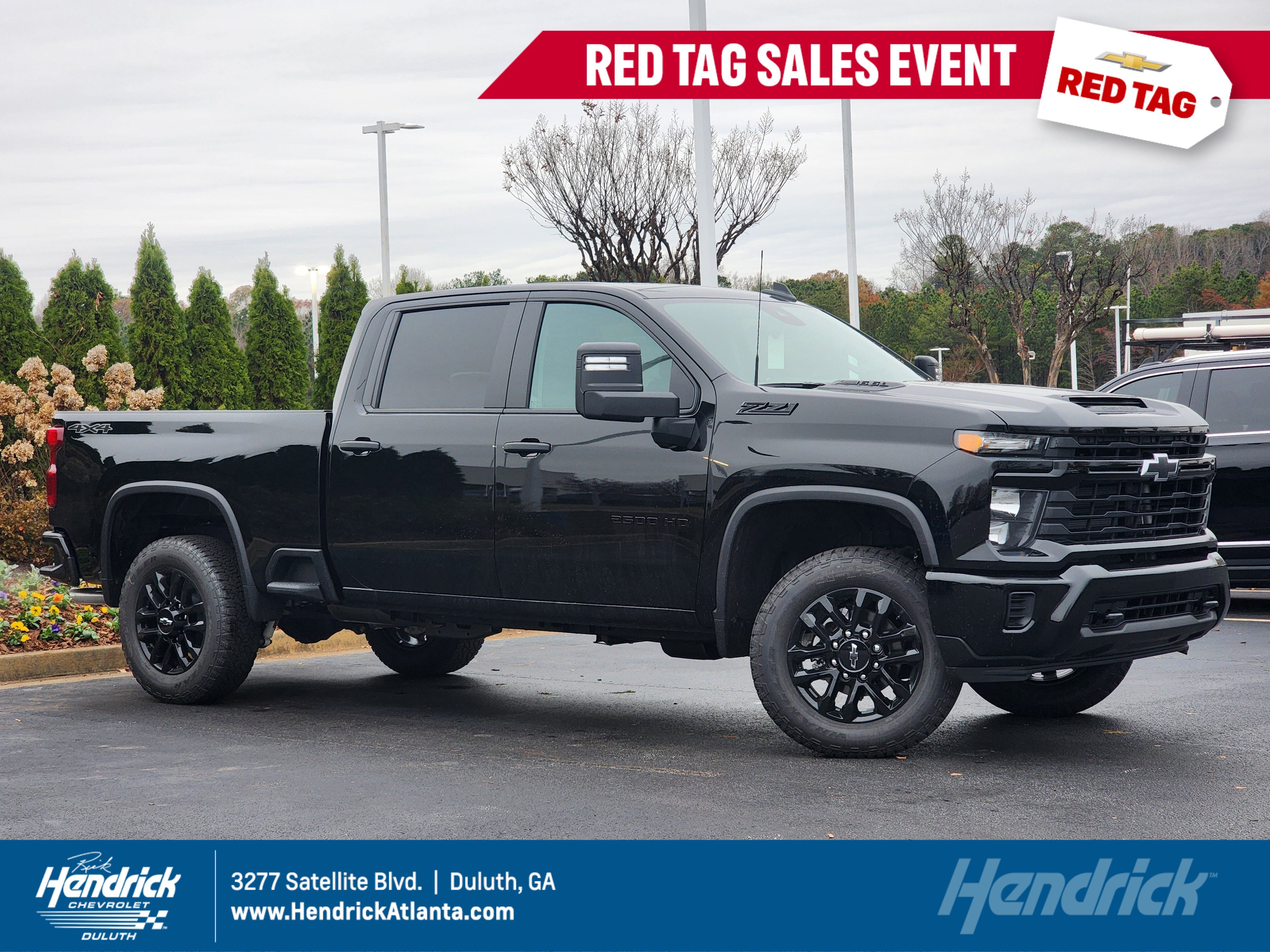 New 2026 Chevrolet Silverado 2500 Custom w/ Custom Blackout Package