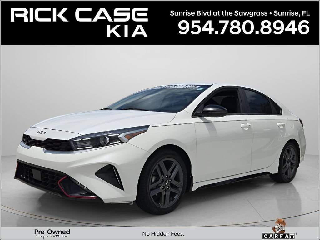 Certified 2022 Kia Forte GT-Line w/ GT-Line Premium Package