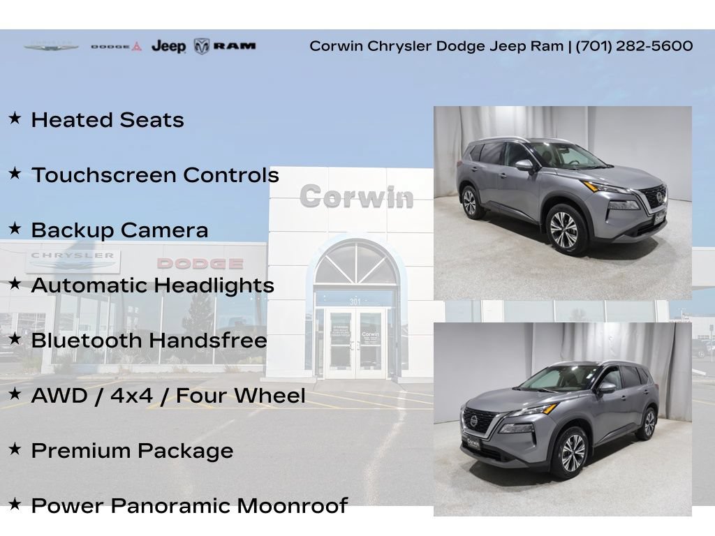 Used 2021 Nissan Rogue SV w/ Premium Package AWD/4WD image 8