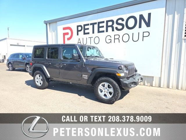 Used 2021 Jeep Wrangler Unlimited Sport AWD/4WD image 2