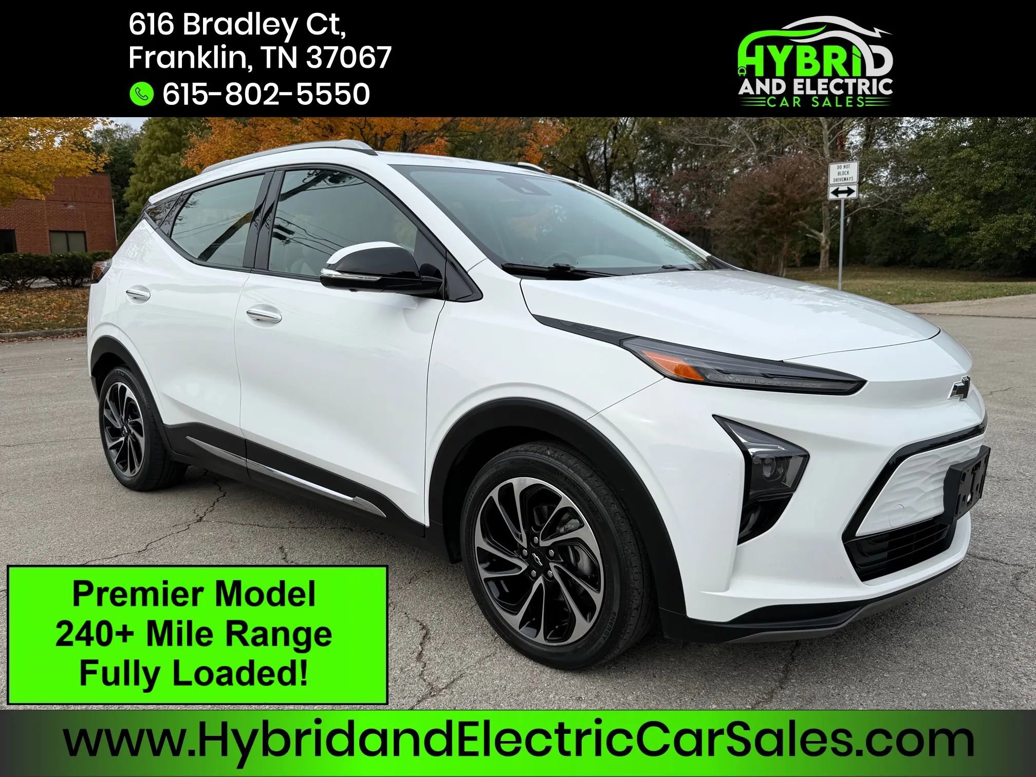 Used 2022 Chevrolet Bolt EUV Premier w/ Sun & Sound Package