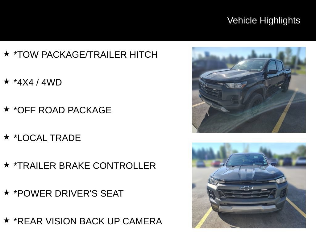 Used 2024 Chevrolet Colorado Trail Boss w/ Advanced Trailering Package AWD/4WD image 5