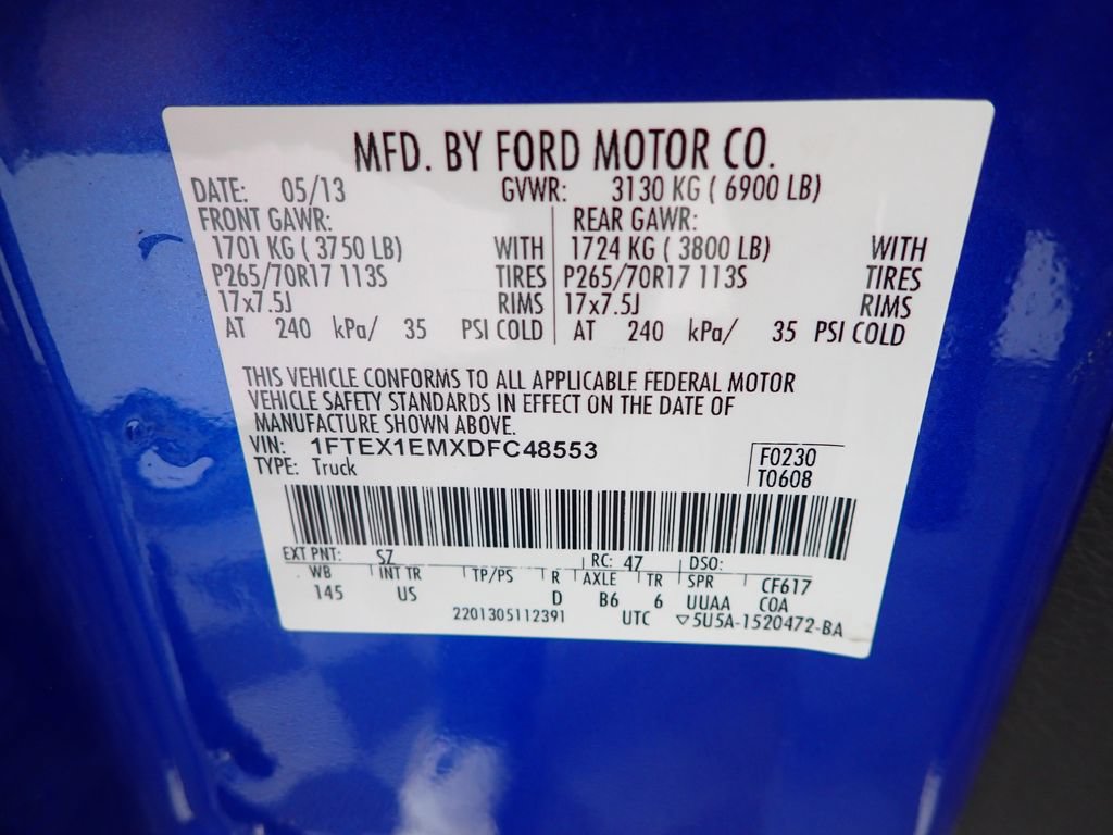 Used 2013 Ford F150 XLT w/ Mid Equipment Group AWD/4WD image 38