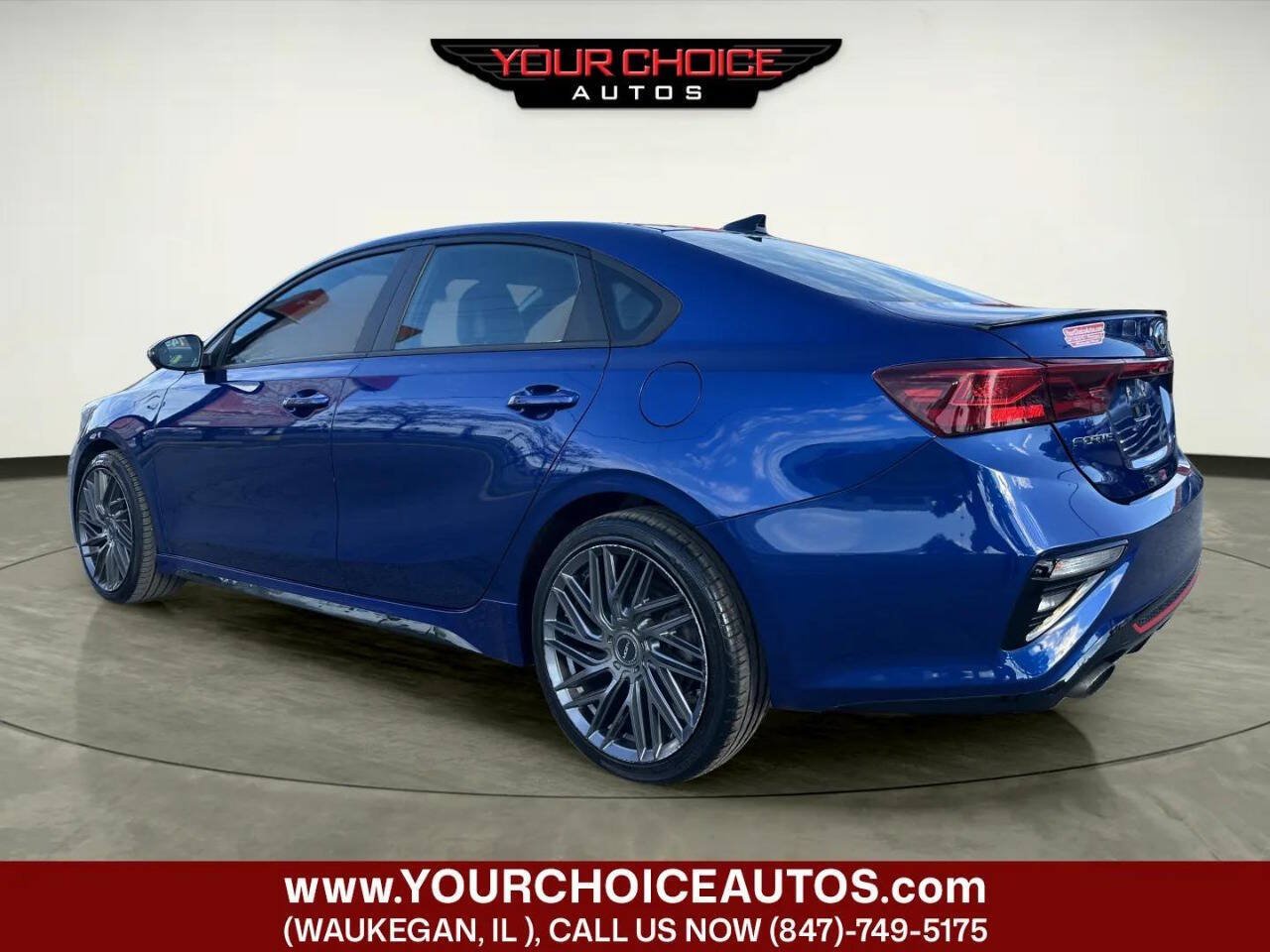 Used 2021 Kia Forte GT w/ GT2 Package FWD image 3