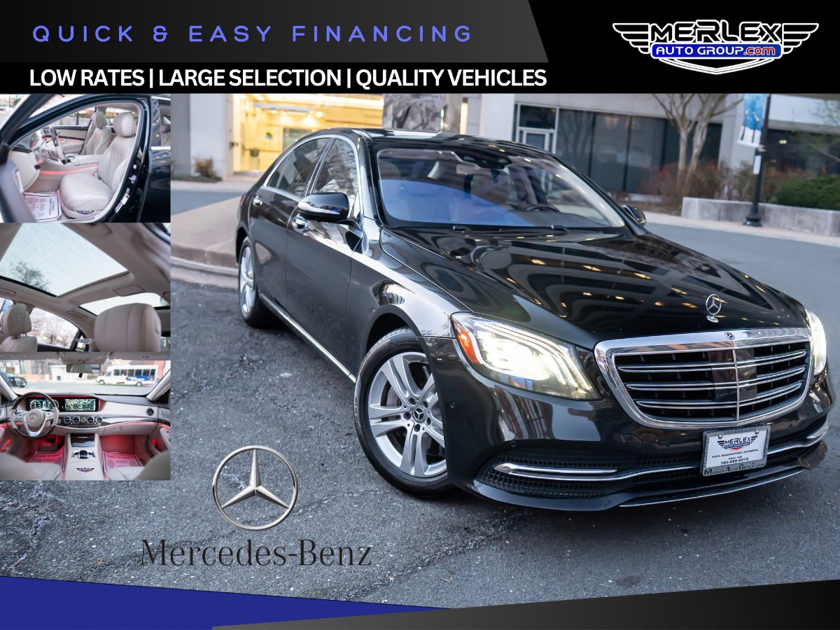 Used 2019 Mercedes-Benz S 560 4MATIC Sedan