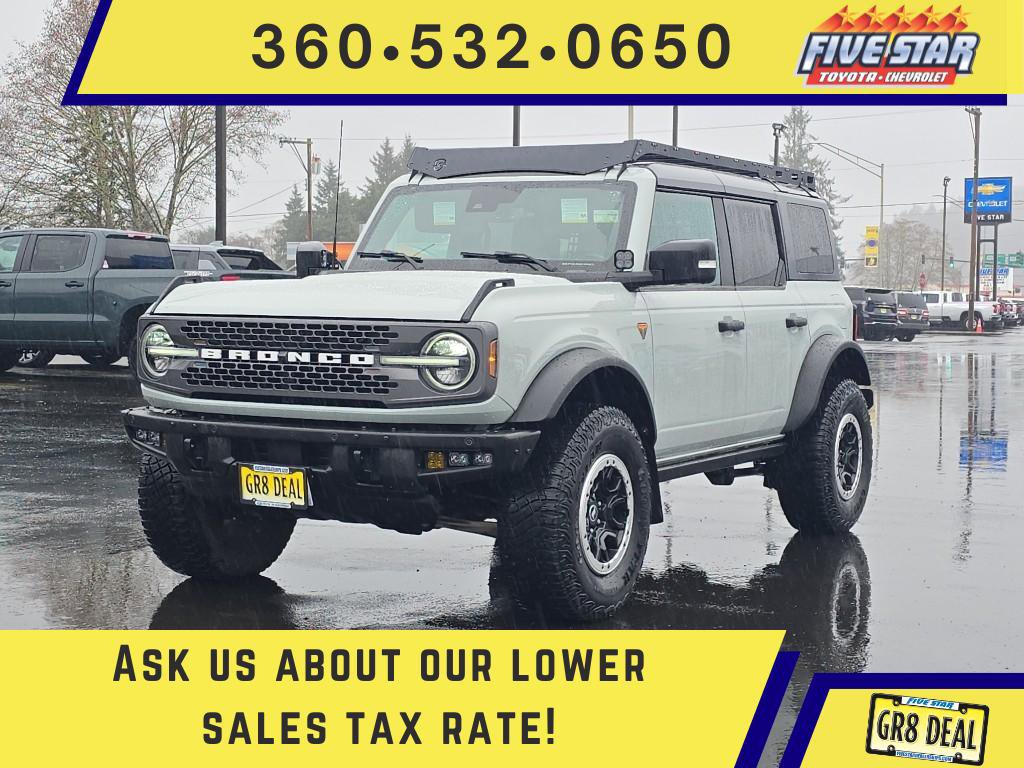 Used 2021 Ford Bronco Badlands