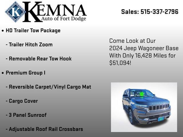 Used 2024 Jeep Wagoneer 4WD w/ Premium Group I image 13