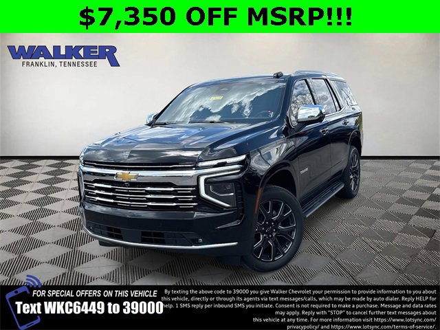 New 2025 Chevrolet Tahoe Premier w/ Sun And Tow Package