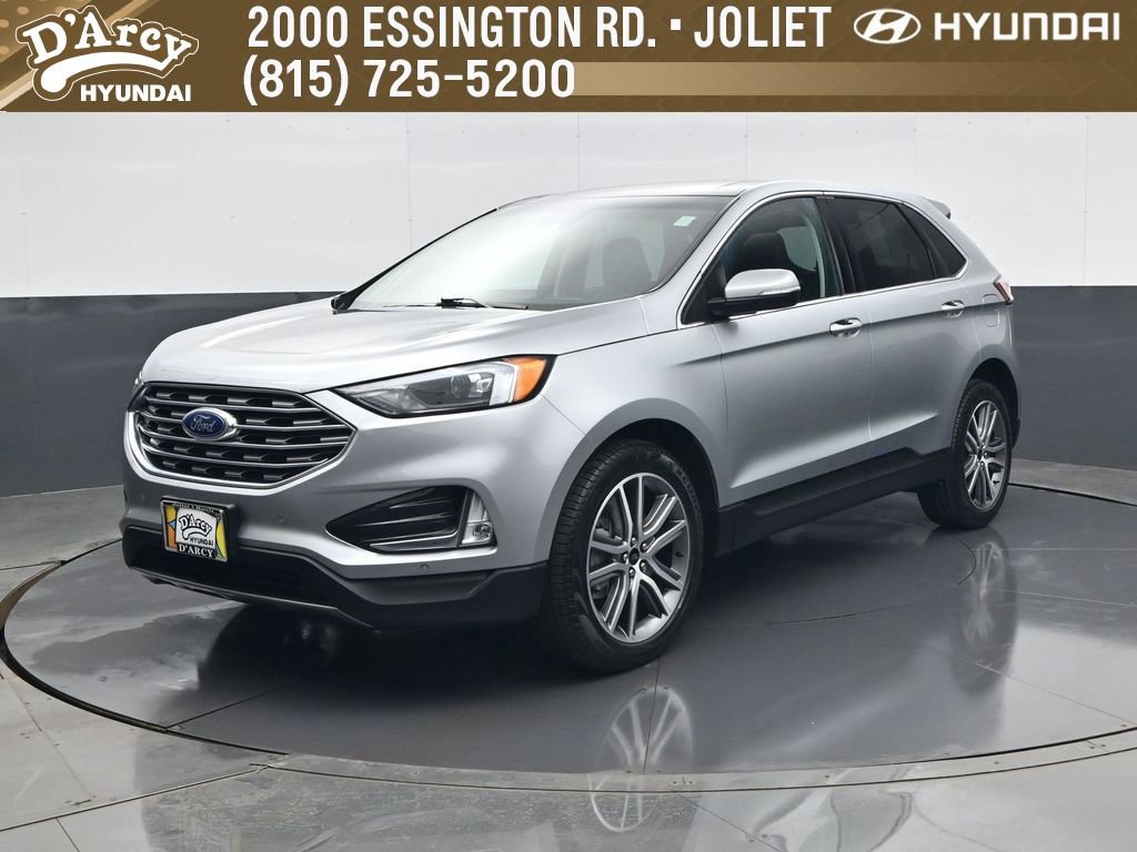 Used 2023 Ford Edge Titanium w/ Class II Trailer Tow Package AWD/4WD image 1