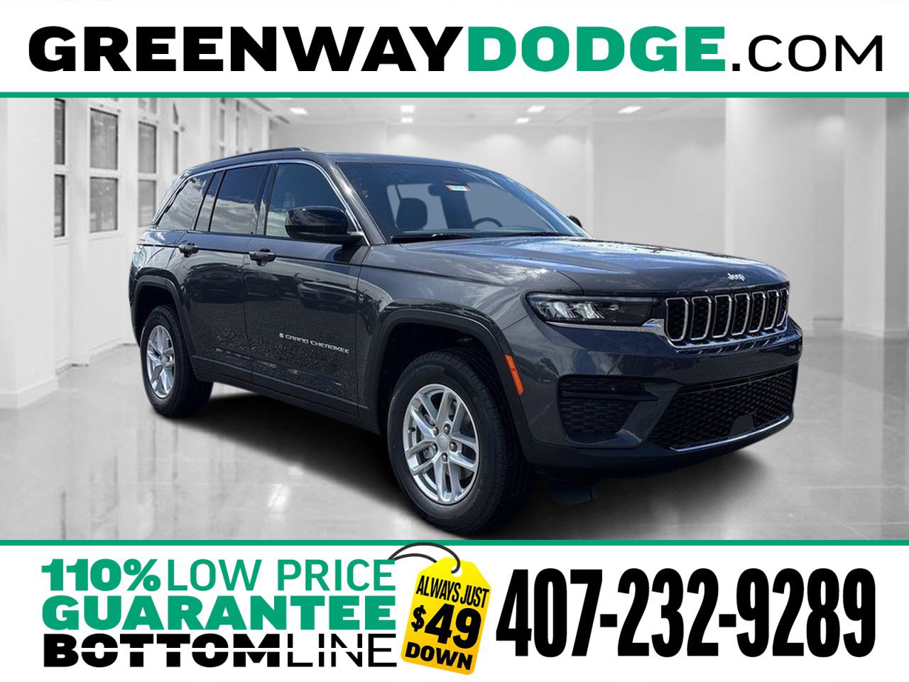 New 2025 Jeep Grand Cherokee Laredo X