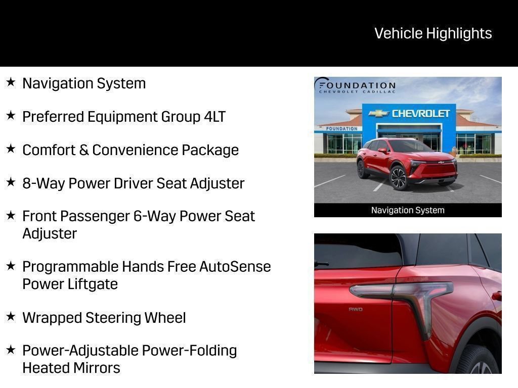 New 2025 Chevrolet Blazer EV LT AWD/4WD image 49