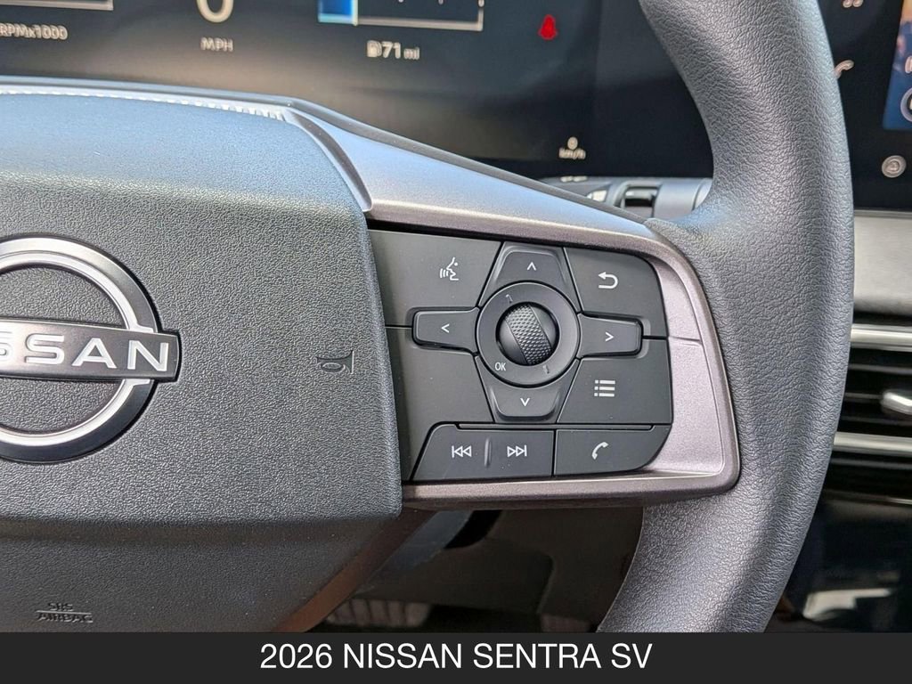 New 2026 Nissan Sentra SV w/ Floor Mat Package FWD image 18