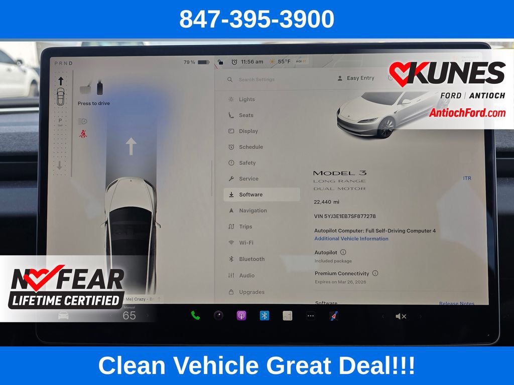 Used 2025 Tesla Model 3 Long Range image 64