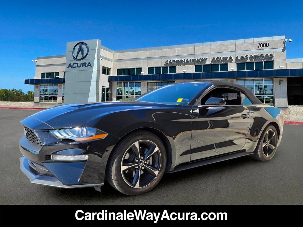 Used 2021 Ford Mustang Convertible w/ Equipment Group 101A RWD image 2