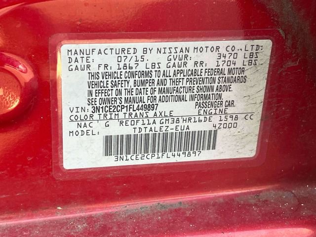 Used 2015 Nissan Versa Note FWD image 17
