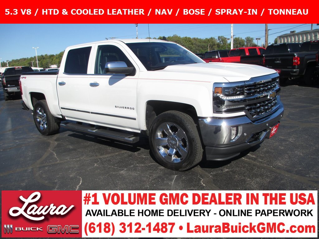 Used 2017 Chevrolet Silverado 1500 LTZ w/ Sport Package