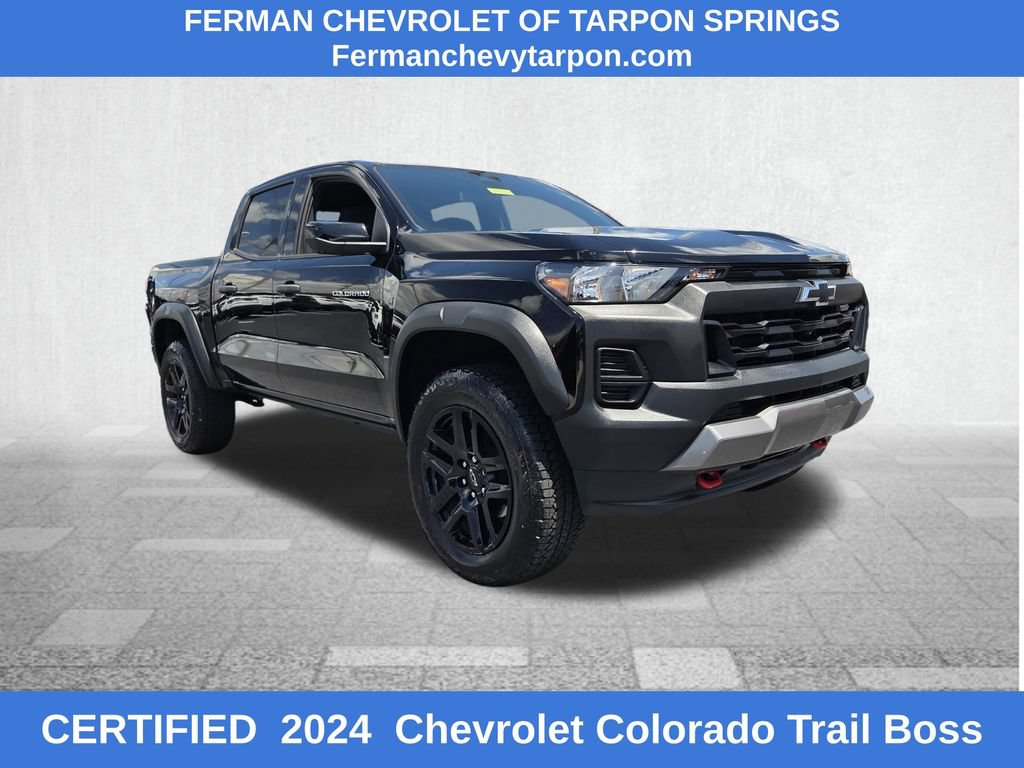 Certified 2024 Chevrolet Colorado Trail Boss w/ Technology Package AWD/4WD video 1