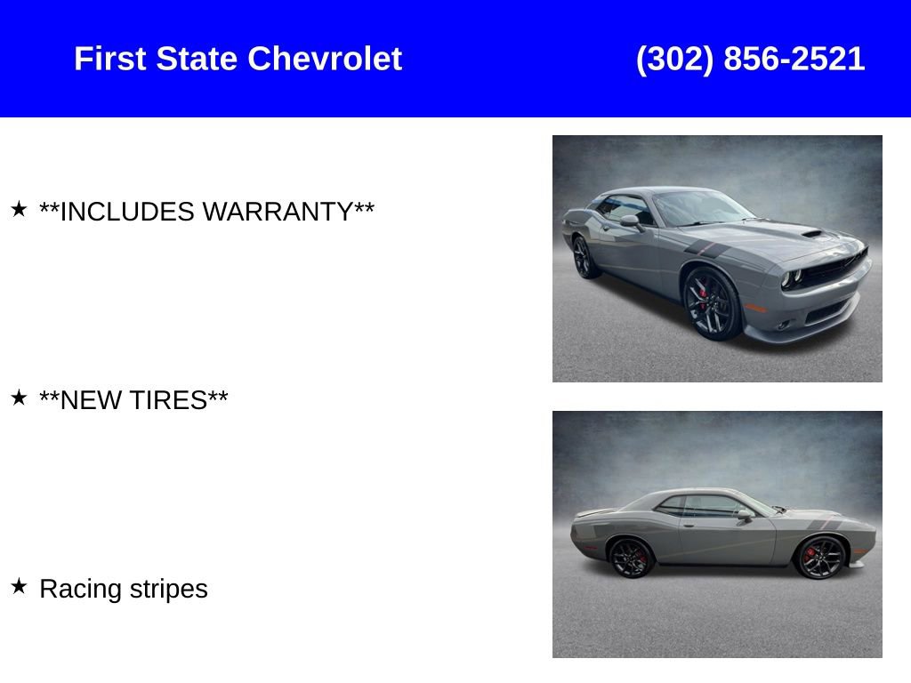 Used 2019 Dodge Challenger GT w/ Blacktop Package image 2