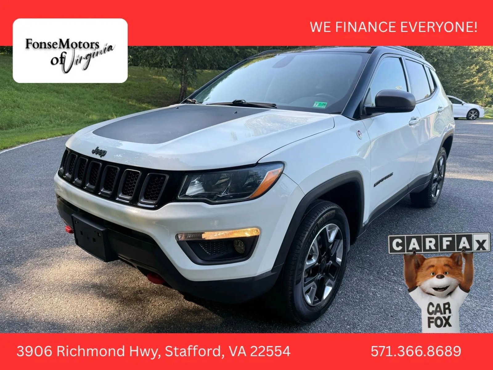 Used 2018 Jeep Compass Trailhawk AWD/4WD image 1