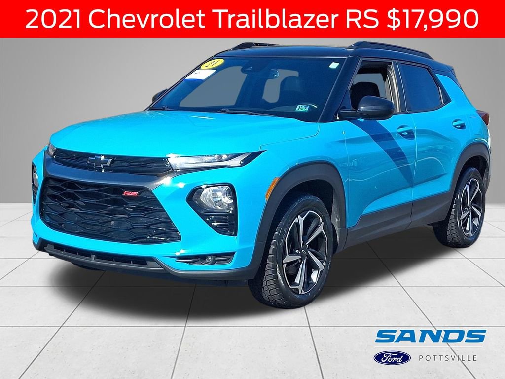 Used 2021 Chevrolet TrailBlazer RS w/ Sun and Liftgate Package AWD/4WD image 1