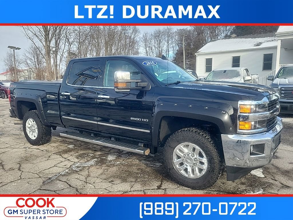 Used 2016 Chevrolet Silverado 2500 LTZ w/ Duramax Plus Package image 1