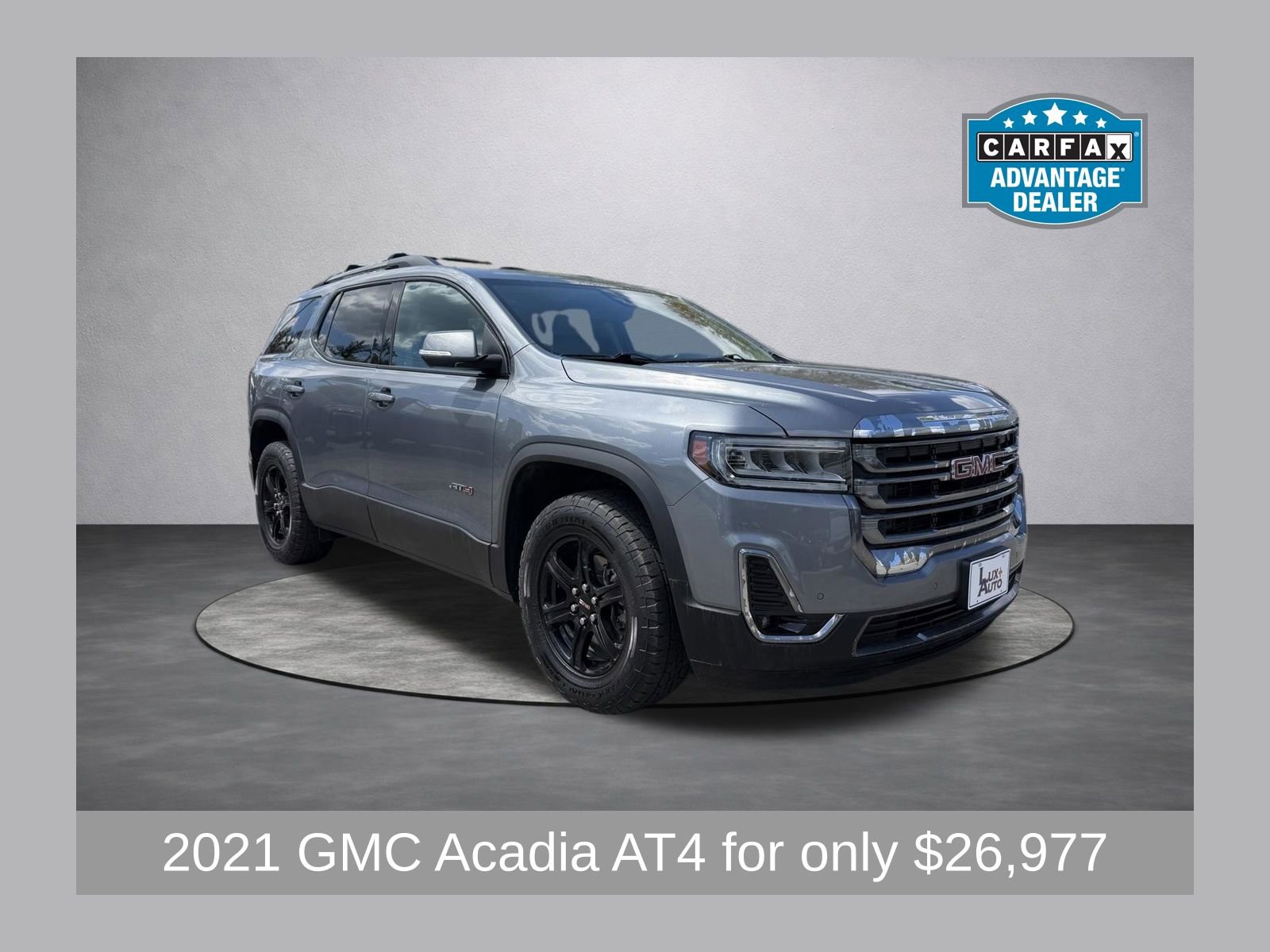 Used 2021 GMC Acadia AT4 w/ Technology Package AWD/4WD image 1