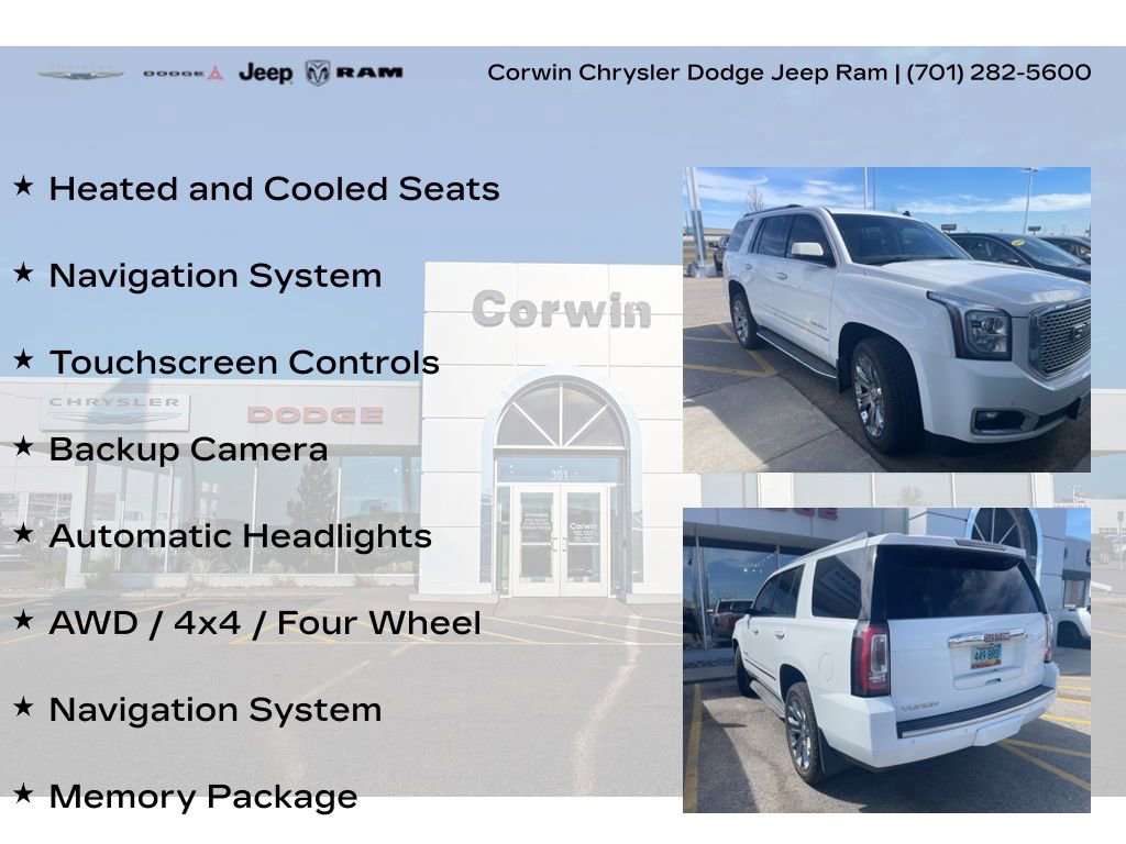Used 2015 GMC Yukon Denali w/ Touring Package image 8