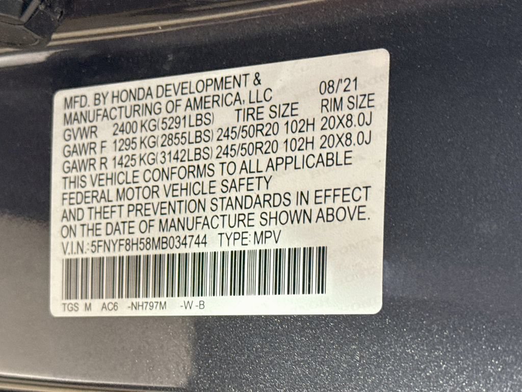 Used 2021 Honda Passport EX-L image 32
