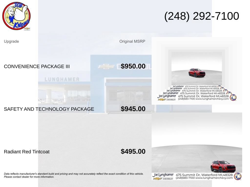 New 2026 Chevrolet Equinox RS w/ Convenience Package III AWD/4WD image 5