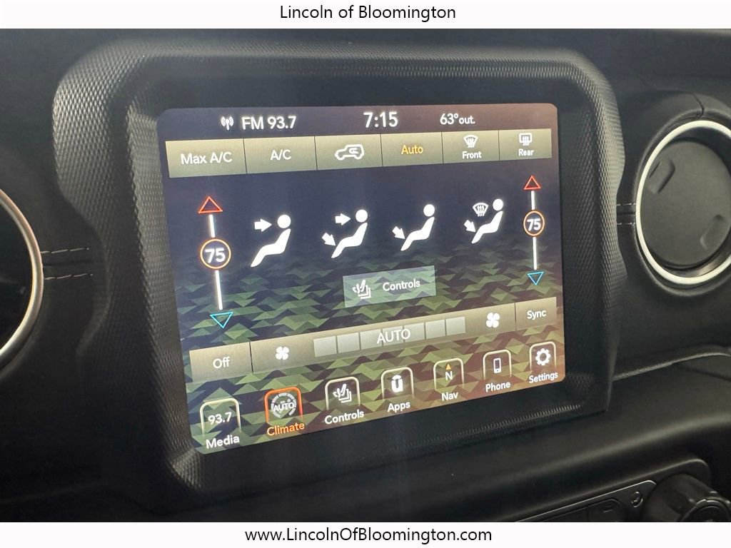 Used 2021 Jeep Wrangler Unlimited Sahara w/ Cold Weather Group image 54